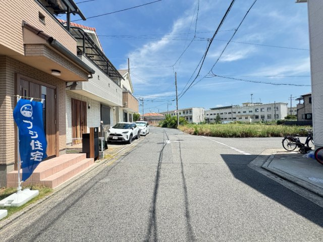 堺市西区鳳西町２丁の前面道路含む現地写真
