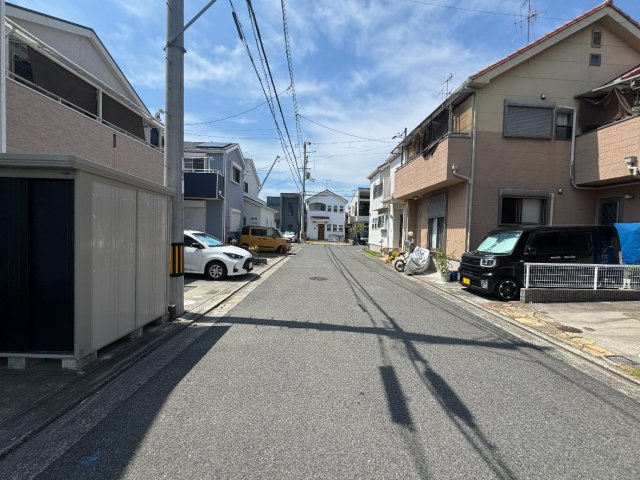 堺市西区鳳西町２丁の前面道路含む現地写真