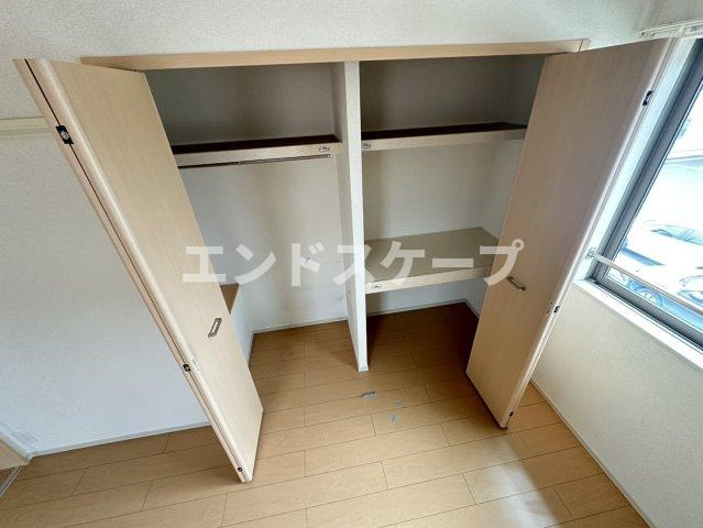 ピアチェーレ野中Ｃの収納|高崎、前橋のお部屋探しはエンドスケープまで！お客様の理想お聞かせ下さい♪