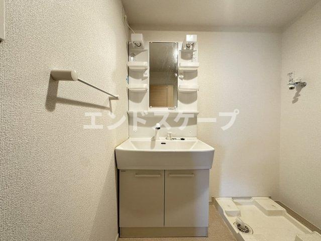 ピアチェーレ野中Ｃの洗面所|高崎、前橋のお部屋探しはエンドスケープまで！お客様の理想お聞かせ下さい♪