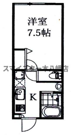 ファースト稲毛の間取り