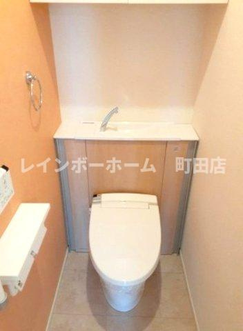 ソレアード※初期費用分割あと払いサービス利用可能物件のトイレ