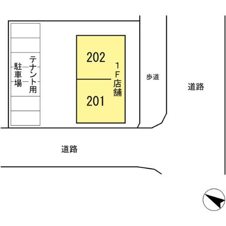 石塚ビルの区画図