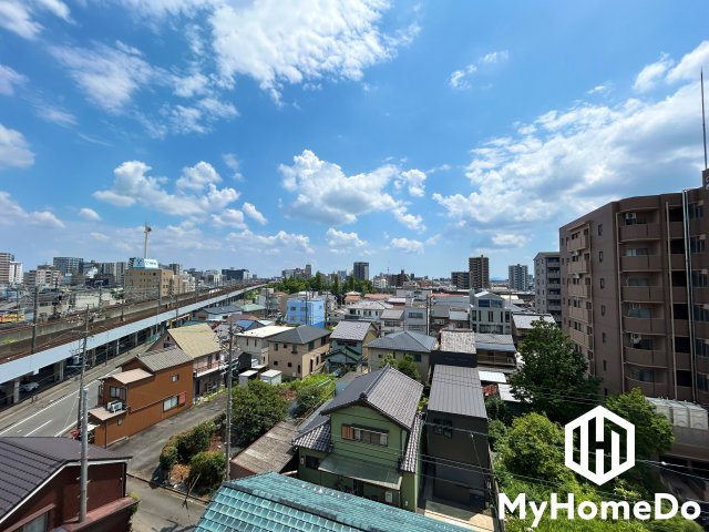 天王マンションの展望