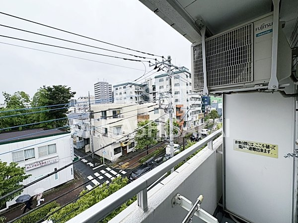 エトワール武蔵境のバルコニー