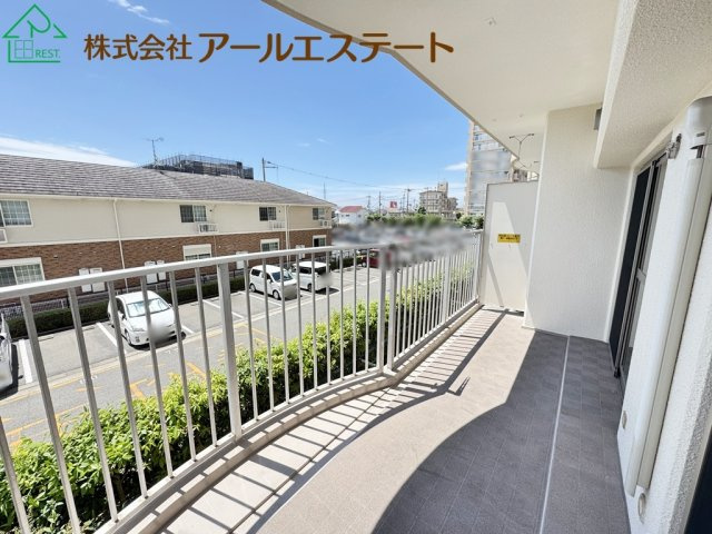 加古川グリーンシティD棟　　JR「加古川駅」徒歩13分のバルコニー