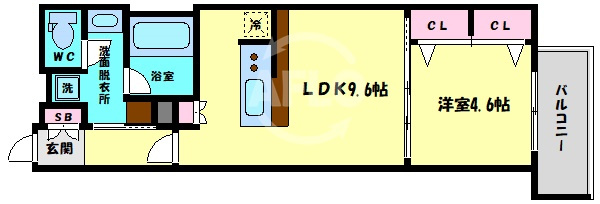 アーバネックス大手前の間取り|アーバネックス大手前　間取り