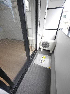 ショウケンレジデンス横浜野毛山公園のバルコニー