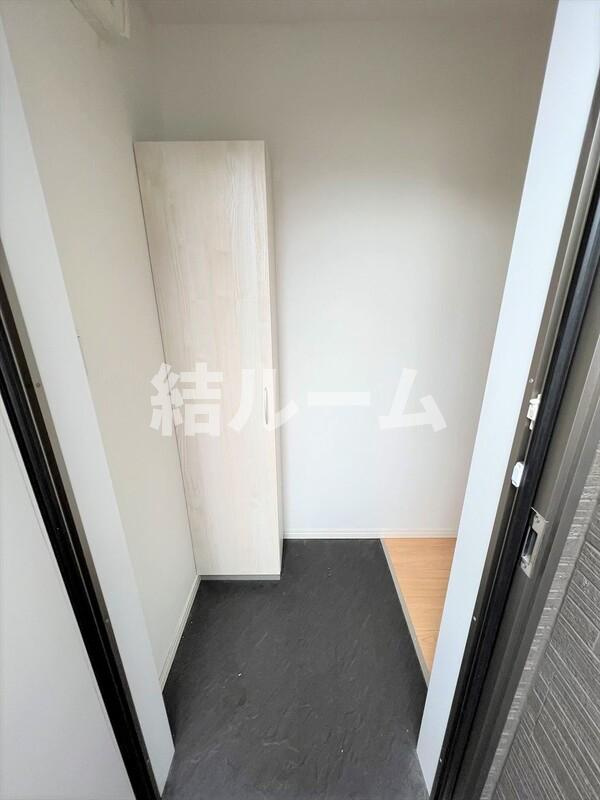 練馬区富士見台３丁目のアパートの玄関