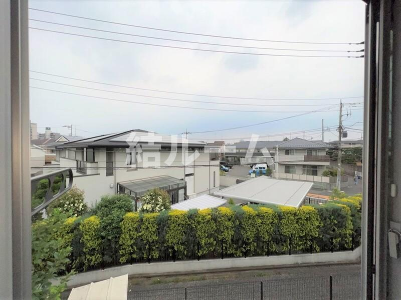 練馬区富士見台３丁目のアパートの展望
