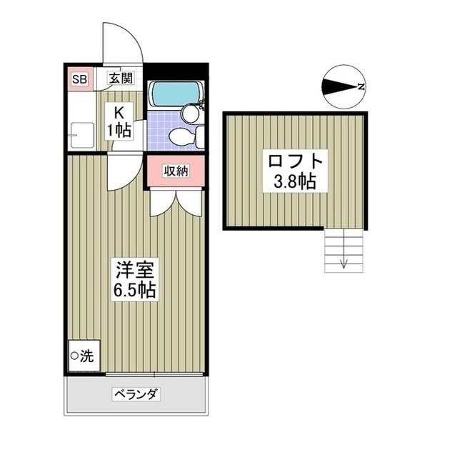 ガザニアの間取り