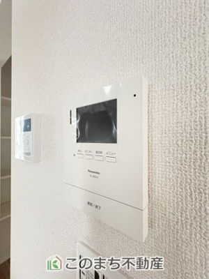 【セキュリティ】 | クライン古河市雷電町第2期　 | 同社施工例※クロスや建具その他仕様が異なる場合がございます　お子様のお留守番や急な来訪者にも安心対応☆録画機能付きTVモニターホン☆