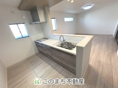 【キッチン】 | クライン古河市雷電町第2期　 | 人気の対面式キッチン☆料理をしながらご家族とコミュニケーションが取れます♪
