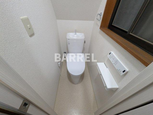 田川３丁目戸建てのトイレ