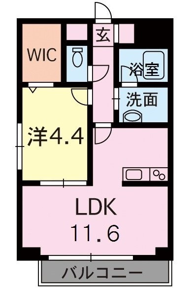 ドルチェ新町の間取り