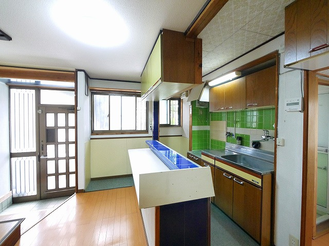 郡山市小林町戸建のキッチン