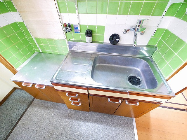 郡山市小林町戸建のキッチン
