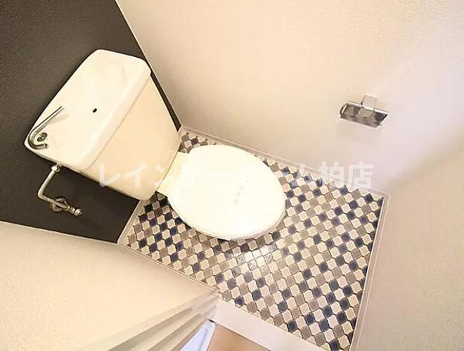 【仲介手数料：50％OFF】対象物件！のトイレ|コンパクトで使いやすいトイレです