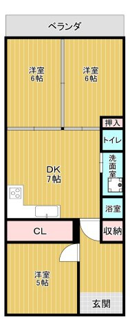 ビアンコディモーラの間取り