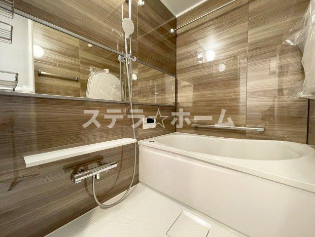 新北野第2コーポ西棟の浴室|ゆったり過ごせるお風呂です