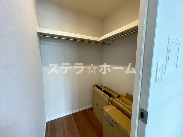新北野第2コーポ西棟の収納|ちょっとした収納スペースも充実しています