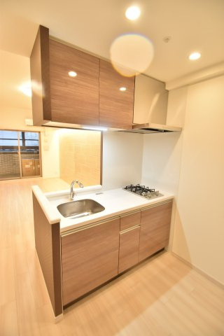 大阪市都島区内代町１丁目の賃貸マンションのキッチン
