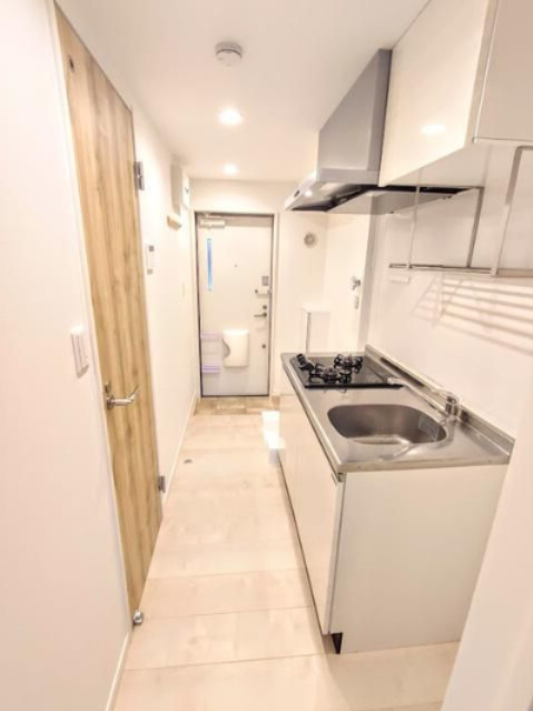 川崎市多摩区西生田３丁目のアパートの玄関