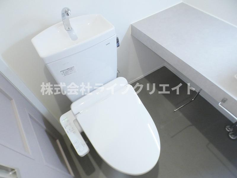 クリフビレッジZ棟のトイレ