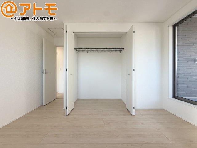 【収納】 | 清水区北矢部町第6　新築戸建　3号棟 | 収納家具を減らせる容量の大きなクローゼット♪