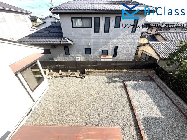 中古戸建　神戸市須磨区友が丘7丁目の展望|２階バルコニーからお庭が見えます