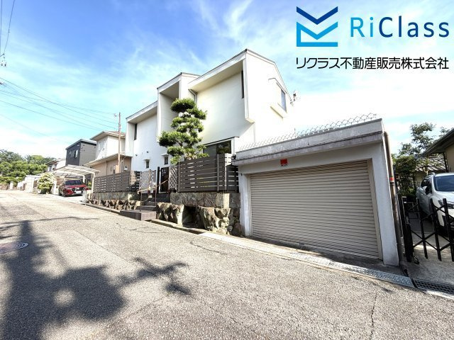 中古戸建　神戸市須磨区友が丘7丁目の前面道路含む現地写真|前面道路含む現地写真です