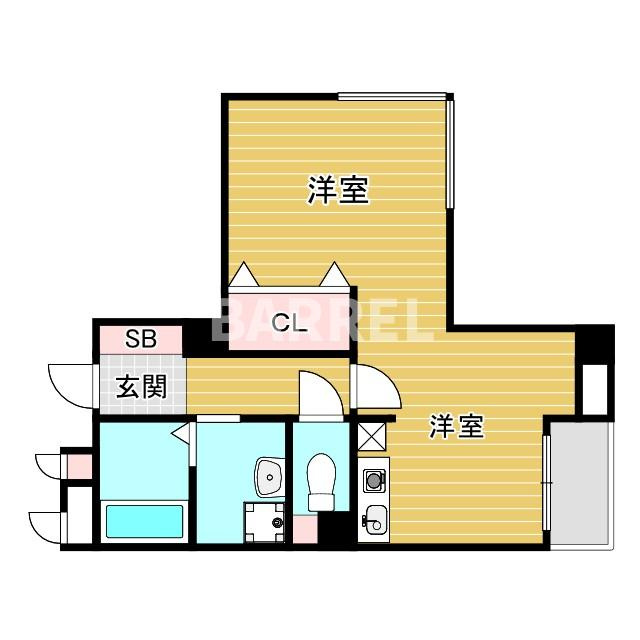 スクエアの間取り