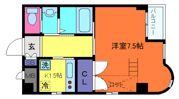 アムール親王塚の間取り