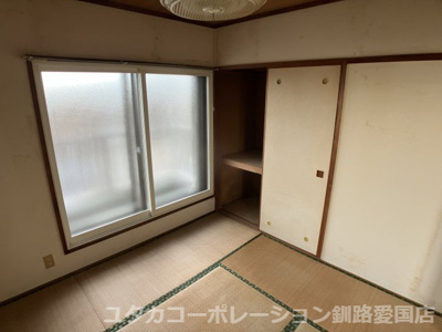 【和室】 | 富士マンション暁　401号室 | やっぱり和室は癒しの空間ですね！バルコニーにも面しています。