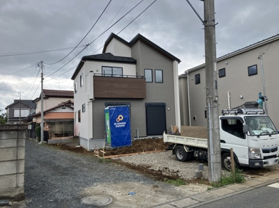 【前面道路含む現地写真】 | Blooming garden白岡市小久喜 | 前面道路含む現地写真です