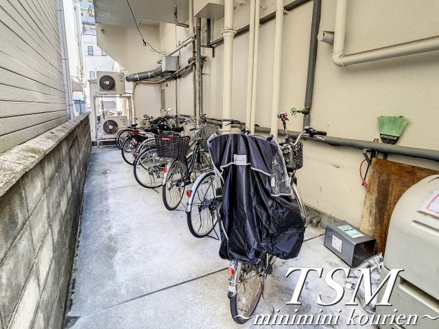 栄良ビルのその他共用部分|入居者専用駐輪場