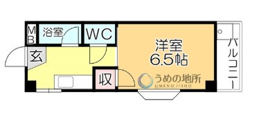 セゾンドミールの間取り