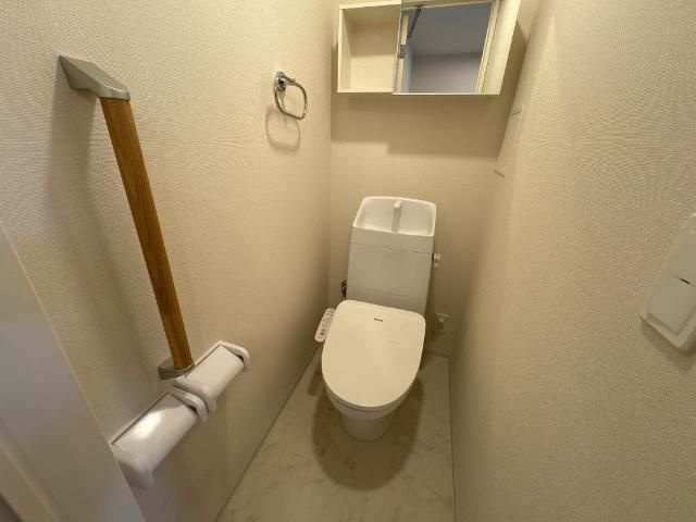 プレタージュのトイレ|トイレもきれいです