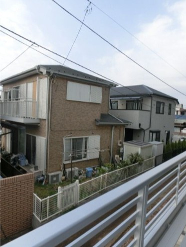 千葉市花見川区幕張町３丁目のアパートの展望