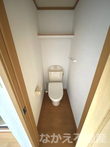 【トイレ】 | 落ち着いた色調のトイレです