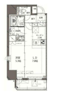 【間取り】 | ベルジューレ神保町 | 間取りです。
