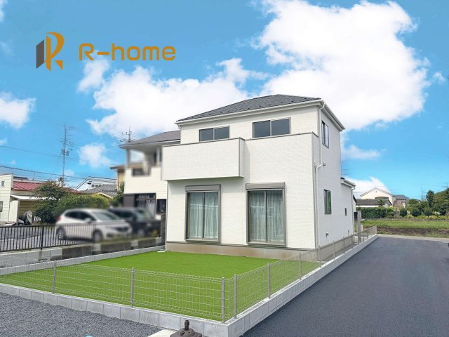 常陸大宮市宇留野　新築戸建て　A号棟の外観|ご予約を頂ければ、『平日』はもちろん『早朝』や『夜間』もご見学可能です♪お気軽にお申し付けください♪