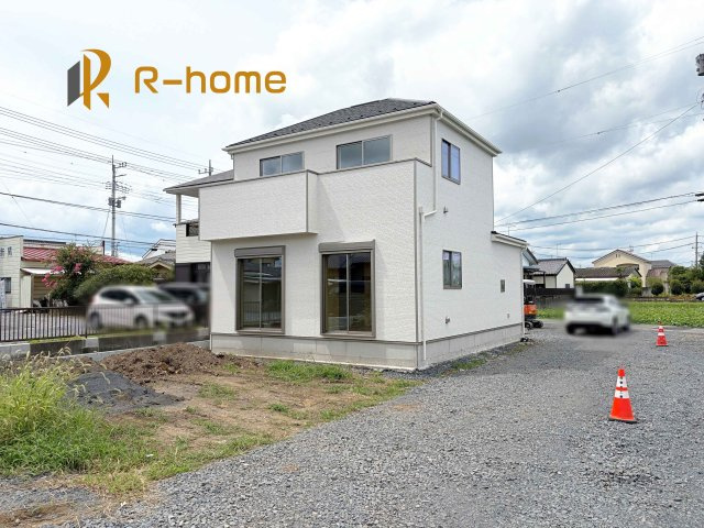 常陸大宮市宇留野　新築戸建て　A号棟の外観|ご予約を頂ければ、『平日』はもちろん『早朝』や『夜間』もご見学可能です♪お気軽にお申し付けください♪