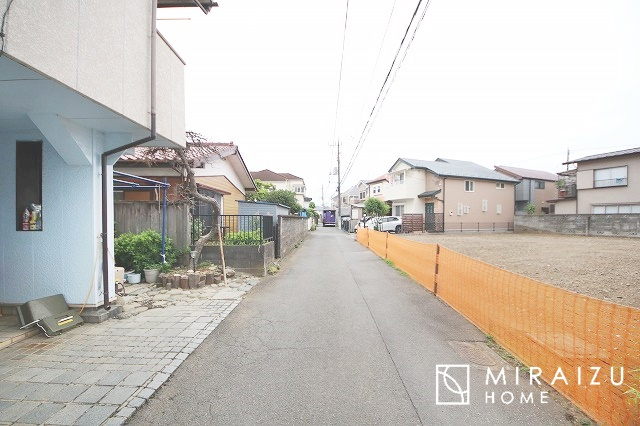 【前面道路含む現地写真】 | 現地見学やご案内は、周辺環境と合わせてエリアの特性を存分にお伝えできるような思いでに残るご案内に努めます。