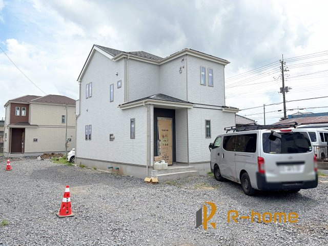常陸大宮市宇留野　新築戸建て　B号棟の外観|ご予約を頂ければ、『平日』はもちろん『早朝』や『夜間』もご見学可能です♪お気軽にお申し付けください♪