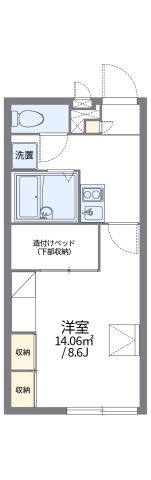 【間取り】 | レオパレスカトレア