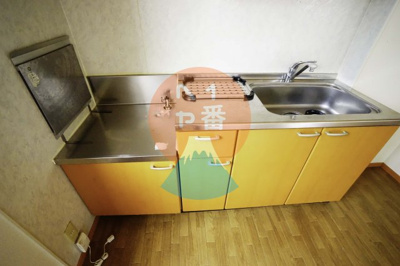 【キッチン】 | サンシャインA | ガスコンロ設置可能　※参考写真です