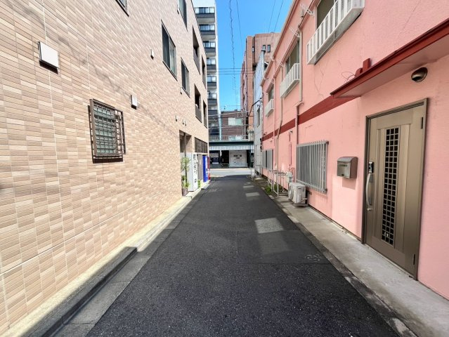 大田区山王　建築条件なし売地の前面道路含む現地写真|2026.08.10撮影
