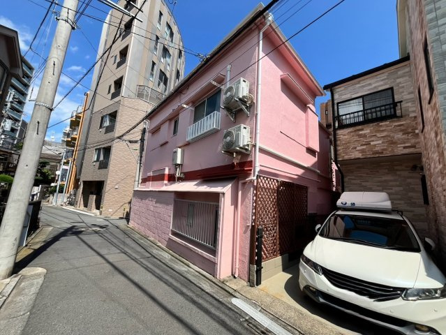 大田区山王　建築条件なし売地の外観