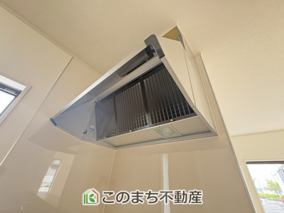 【キッチン】 | 常総市本石下第12　 | お料理の匂いもスッキリ♪シンプルデザインで掃除も簡単‼
